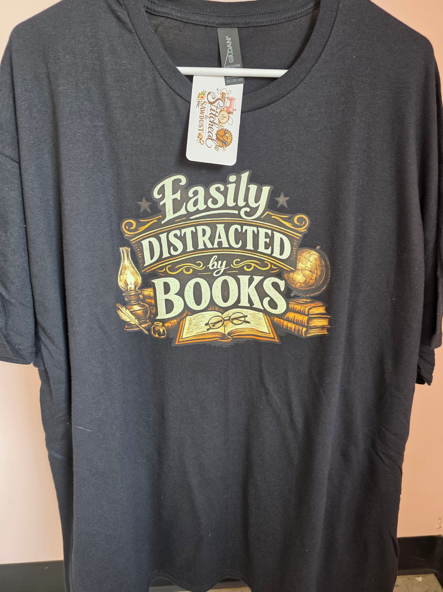 Easily distracted by books