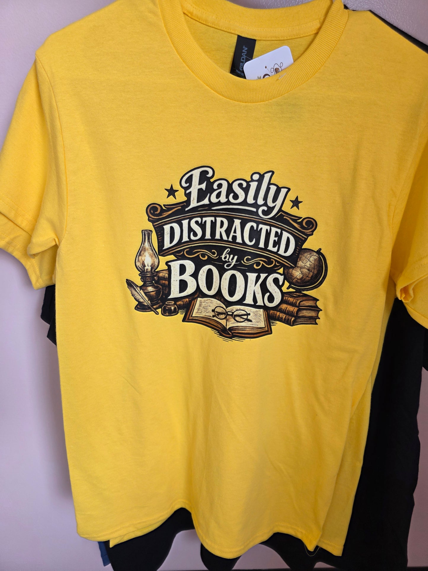 Easily distracted by books