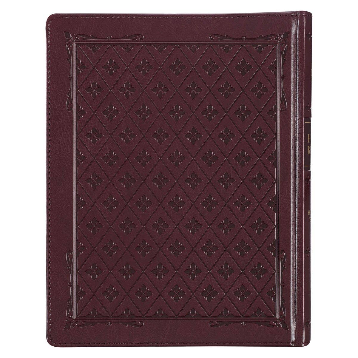 KJV Note-taking Bible LP Faux Leather HC, Burgundy