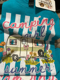CampingGirl Summer-tshirt-KEK