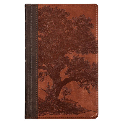 KJV Bible Giant Print Standard-size Faux Leather HC Tree