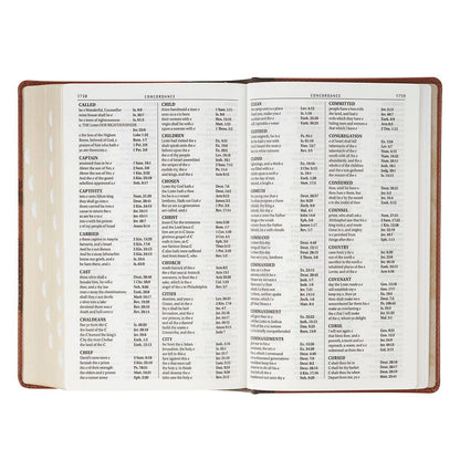 KJV Bible Giant Print Standard-size Faux Leather HC Tree