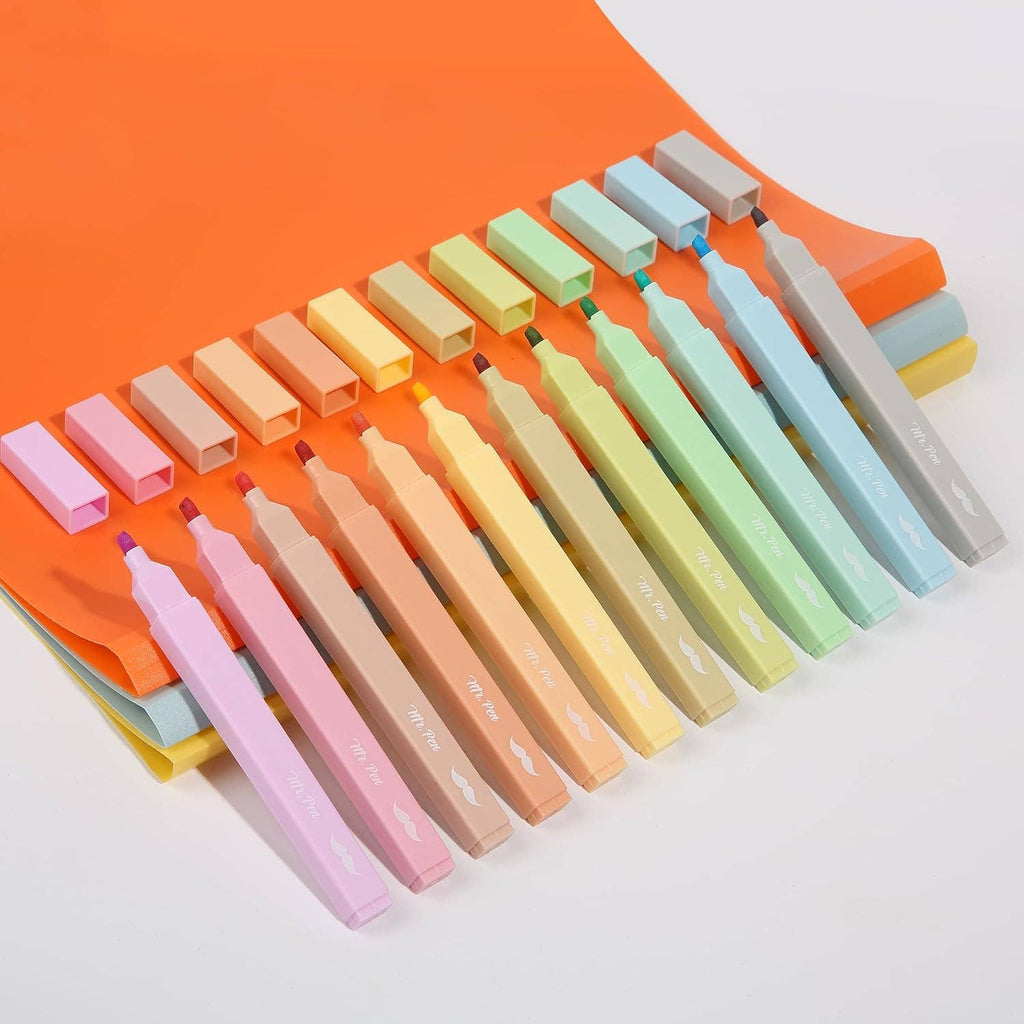 Highlighters 12 Pack Macaron