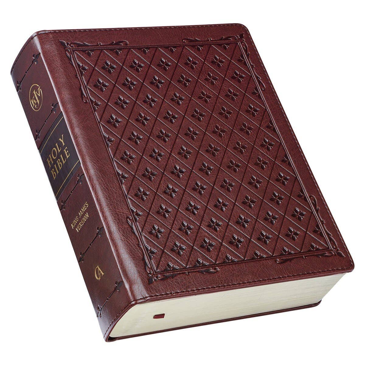 KJV Note-taking Bible LP Faux Leather HC, Burgundy