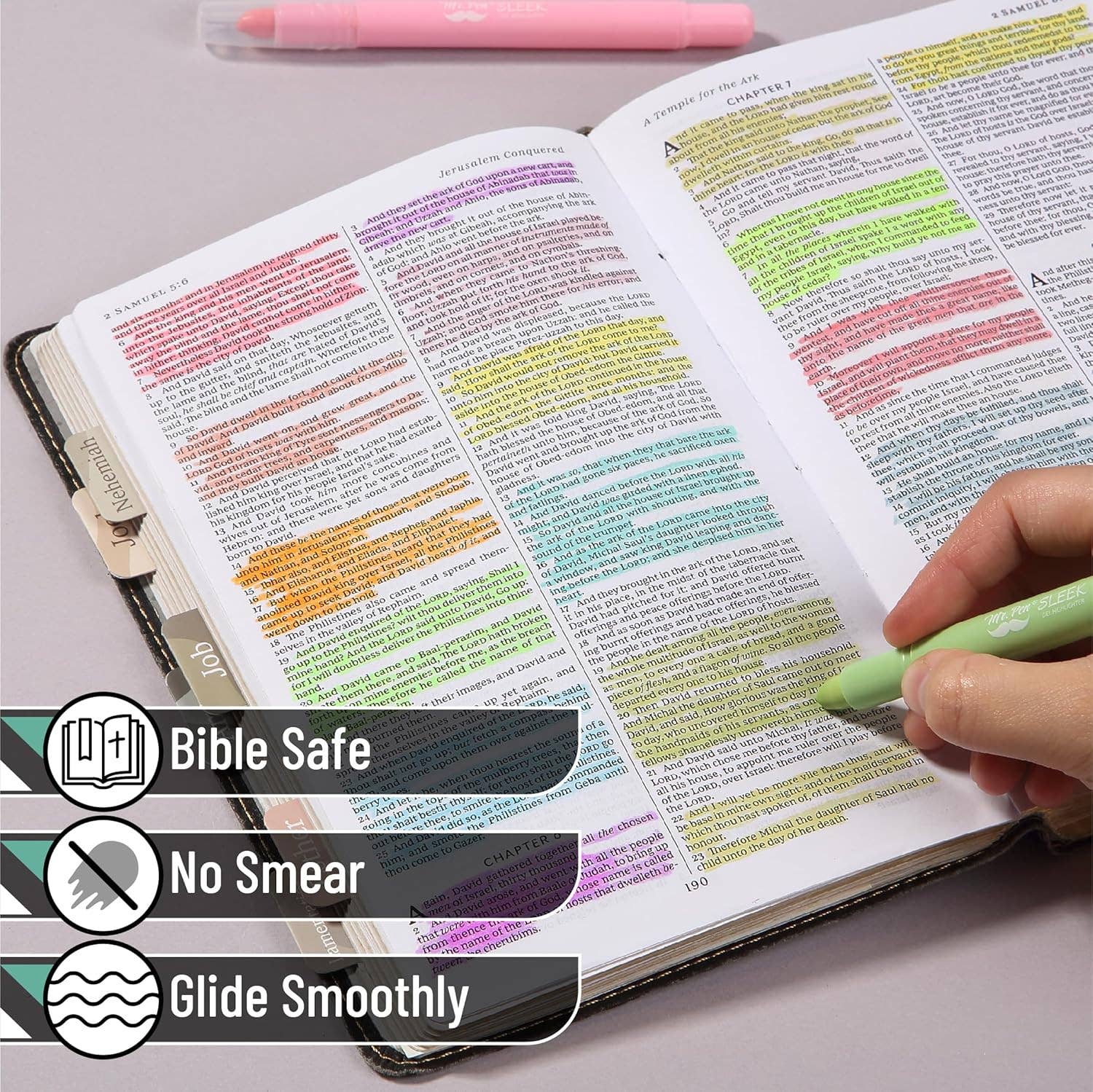 Gel Highlighters 16 Pack Vibrant Colors