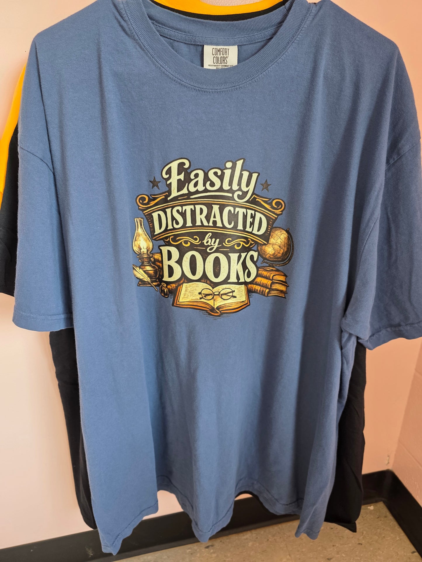 Easily distracted by books