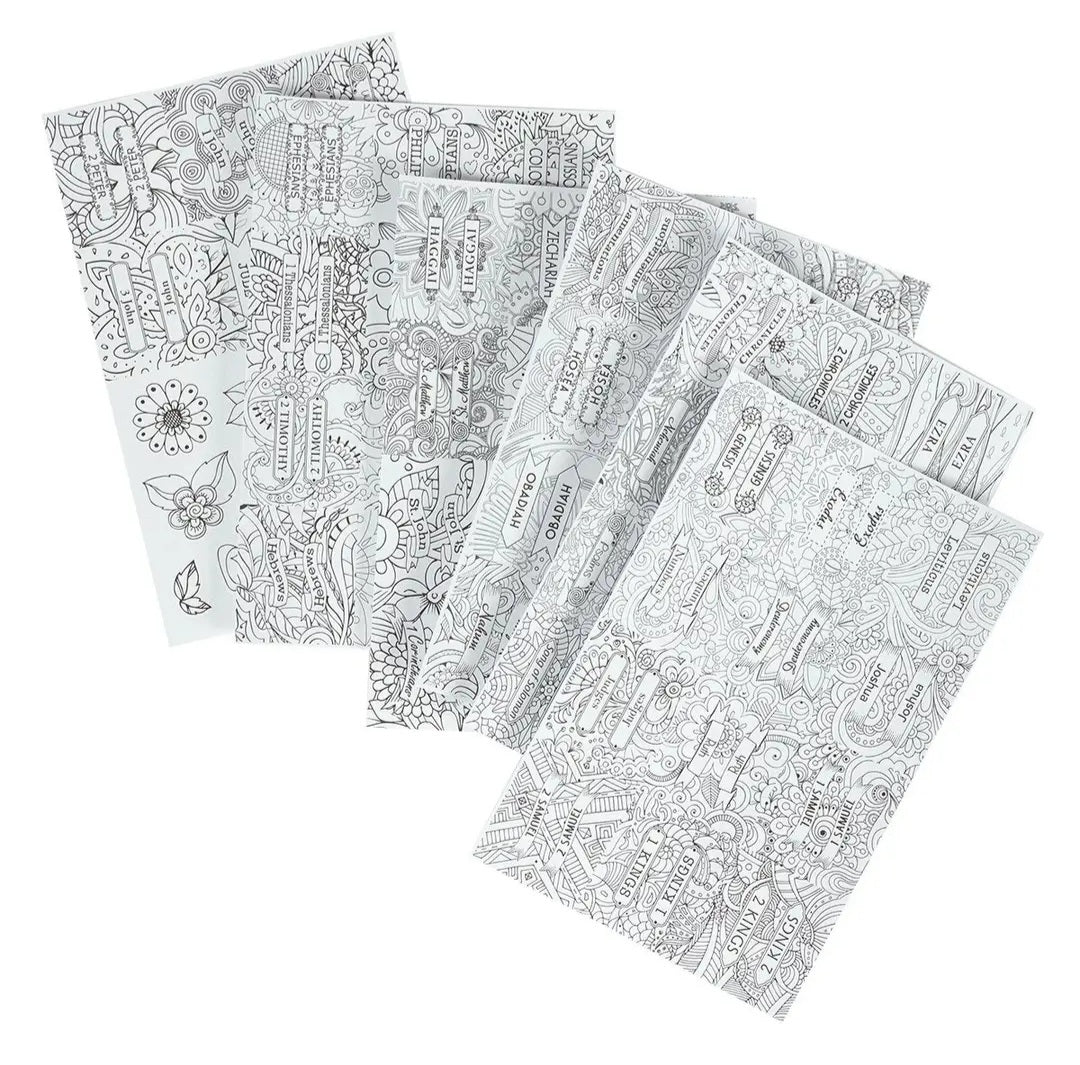 Bible Tabs Colorable