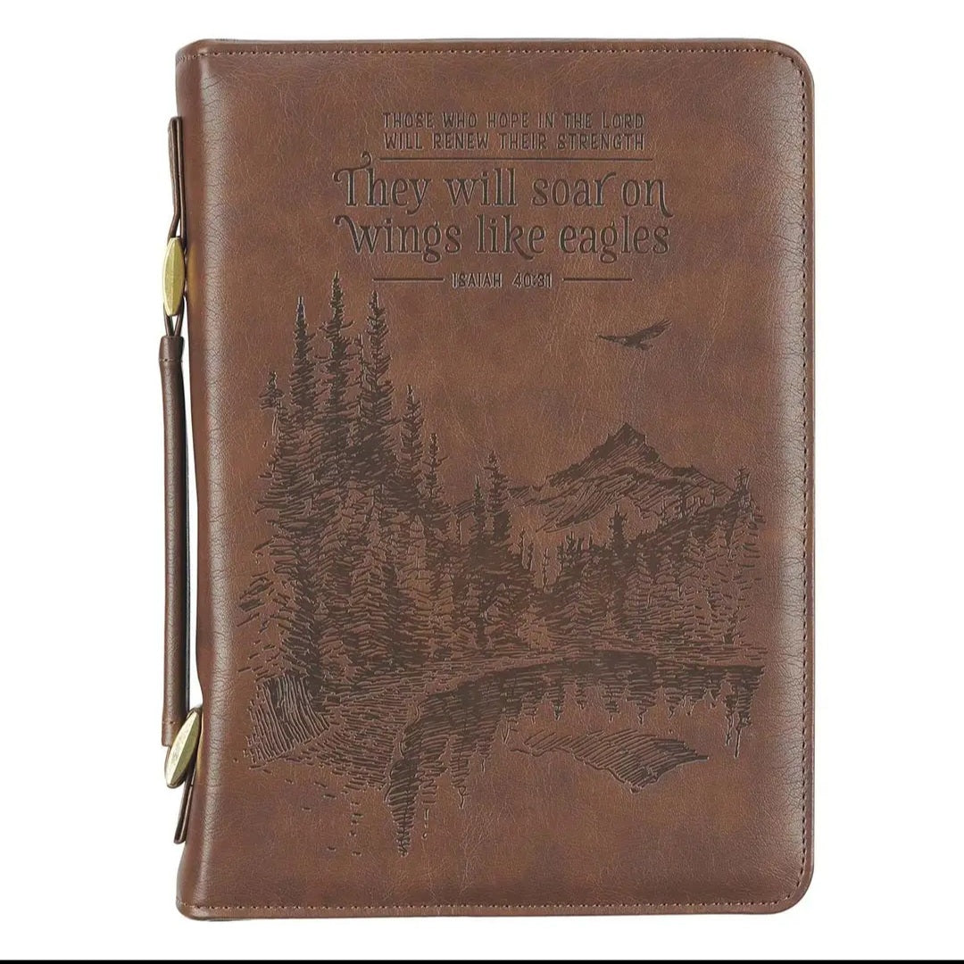Bible Cover Wings like Eagles Isa: 40:31