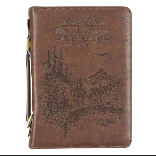 Bible Cover Wings like Eagles Isa: 40:31